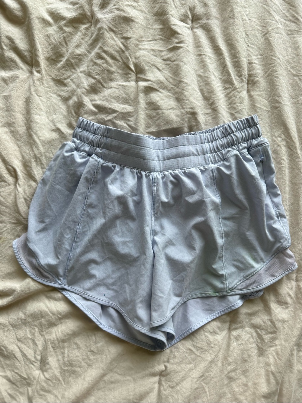 Light Blue Women’s Athletic Shorts